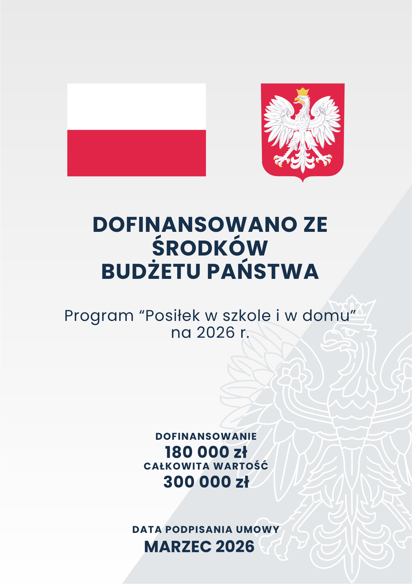 POSIŁEK W SZKOLE I W DOMU 2026
